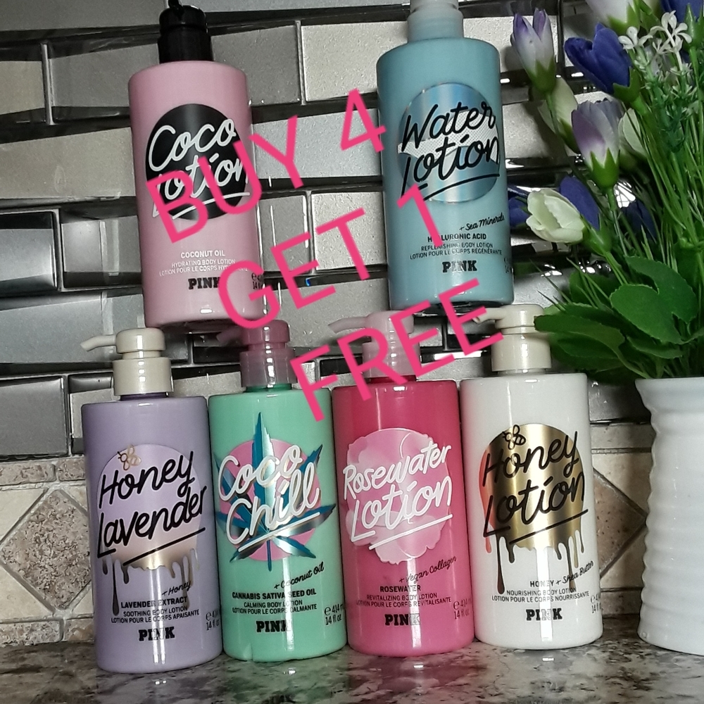 NWT VS PINK BUY 4 GET 1 FREE, New in a box with tags!